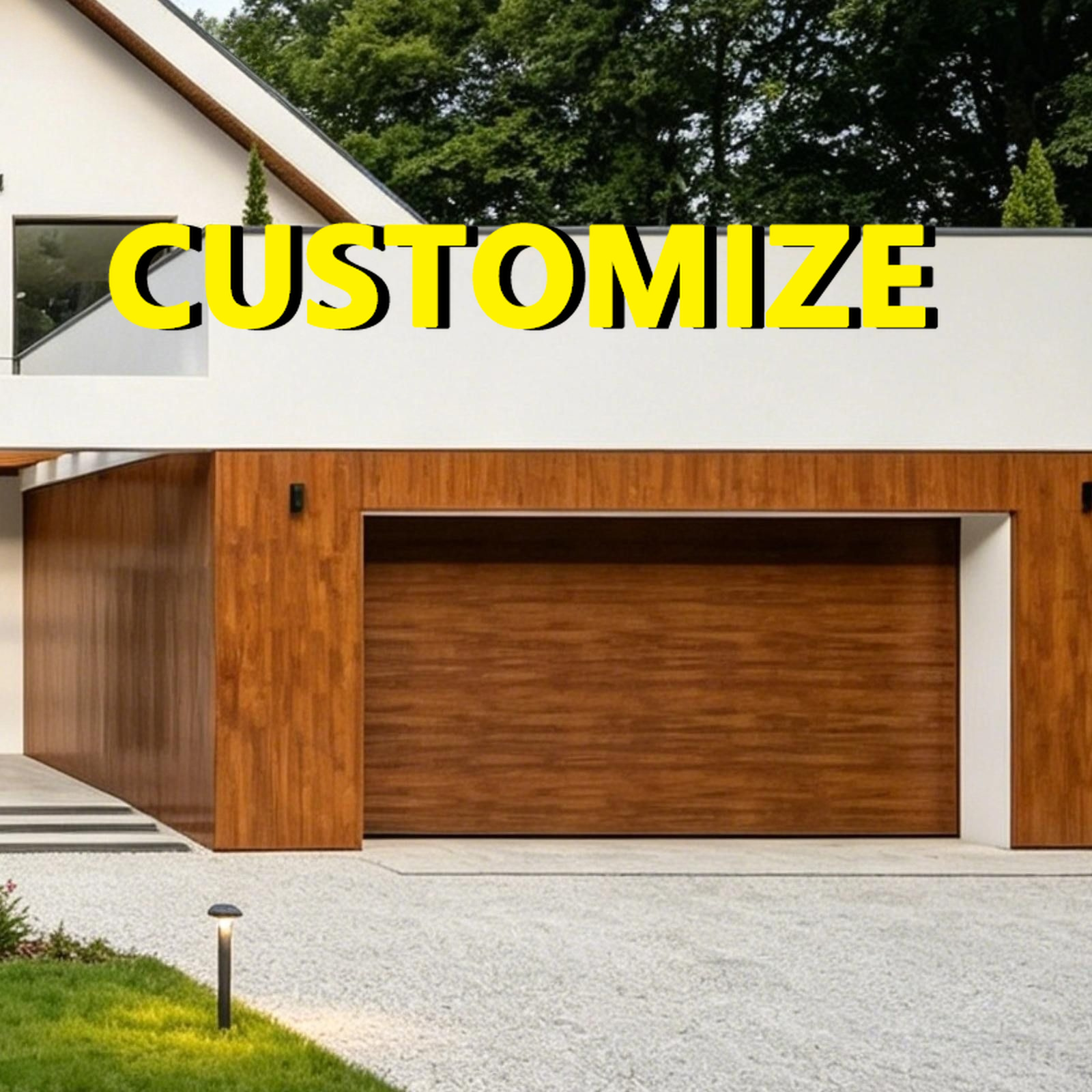 Outdoor Furniture Aluminium - Porta da Garage in Alluminio su