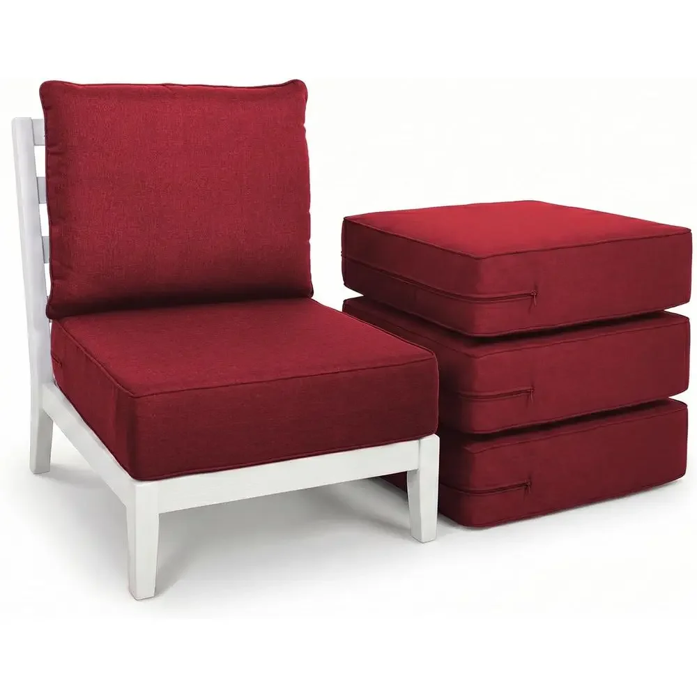 Outdoor Furniture Cushions 24 X 24 - Set di cuscini per sedute da