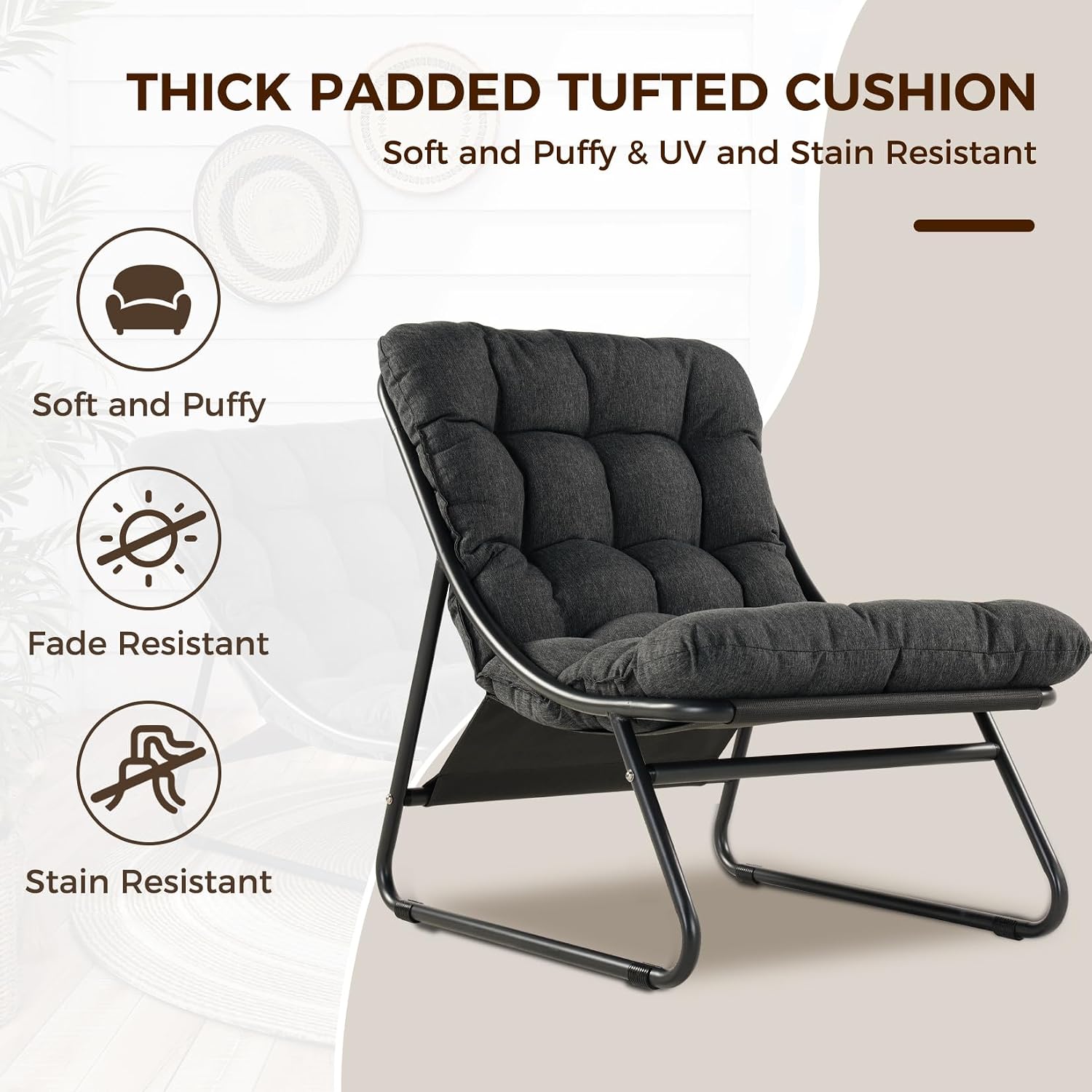 Poltrona da Esterno con Poggia - Outdoor Furniture Lounge Chair recensione e prezzo