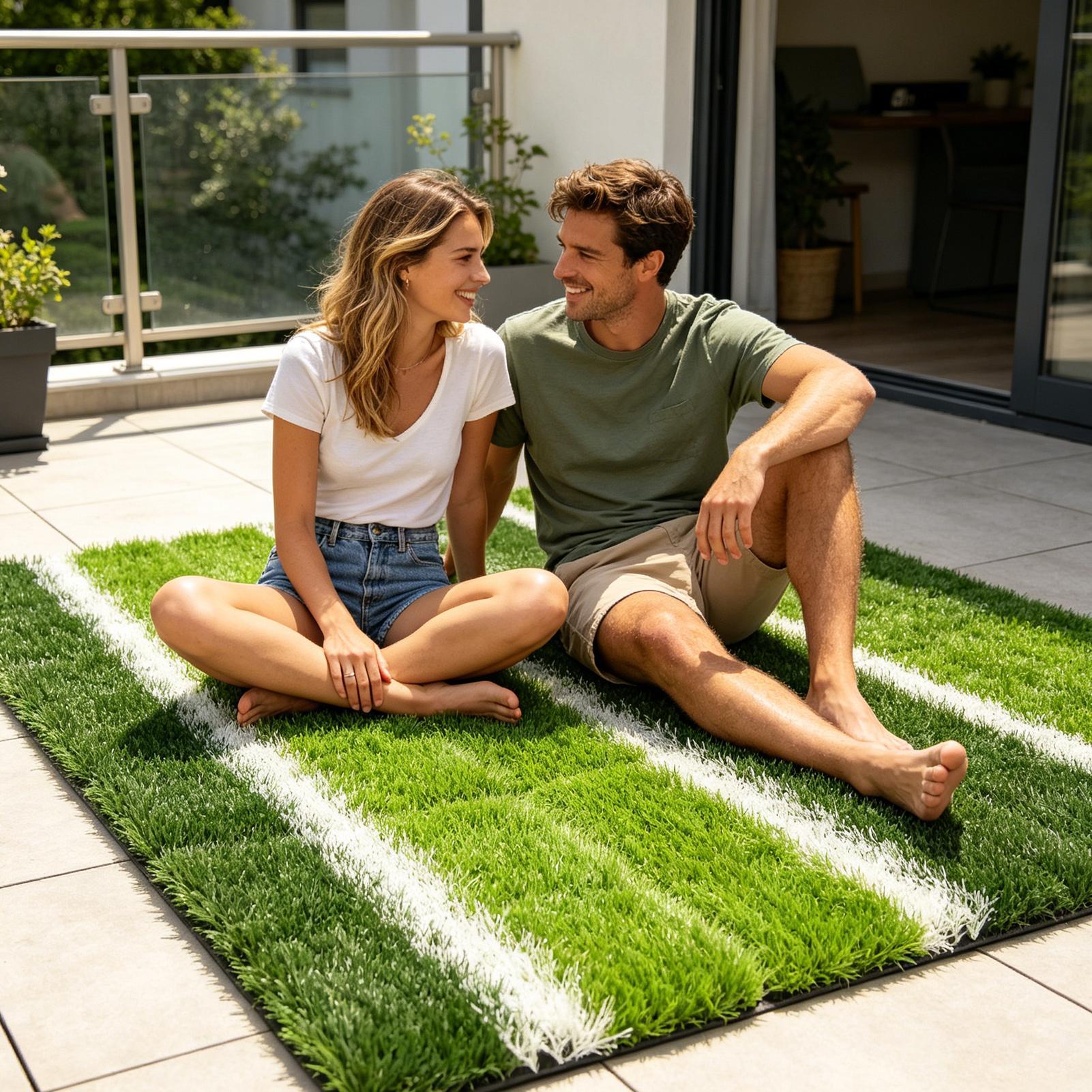Tappeto in finta erba 15,7x15, - Outdoor Rug Waterproof recensione e prezzo