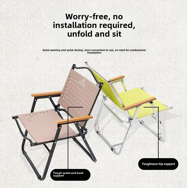 Sedia da Campeggio Pieghevole  - Outdoor Furniture Aluminium recensione e prezzo