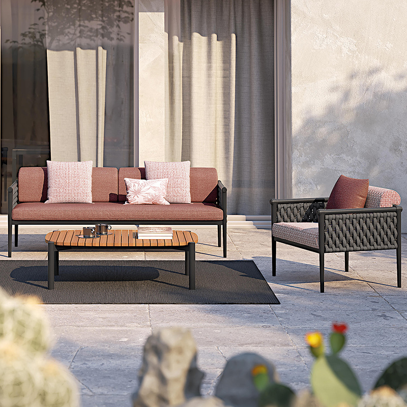 Per set di divani in corda eco - Outdoor Furniture Cost recensione e prezzo
