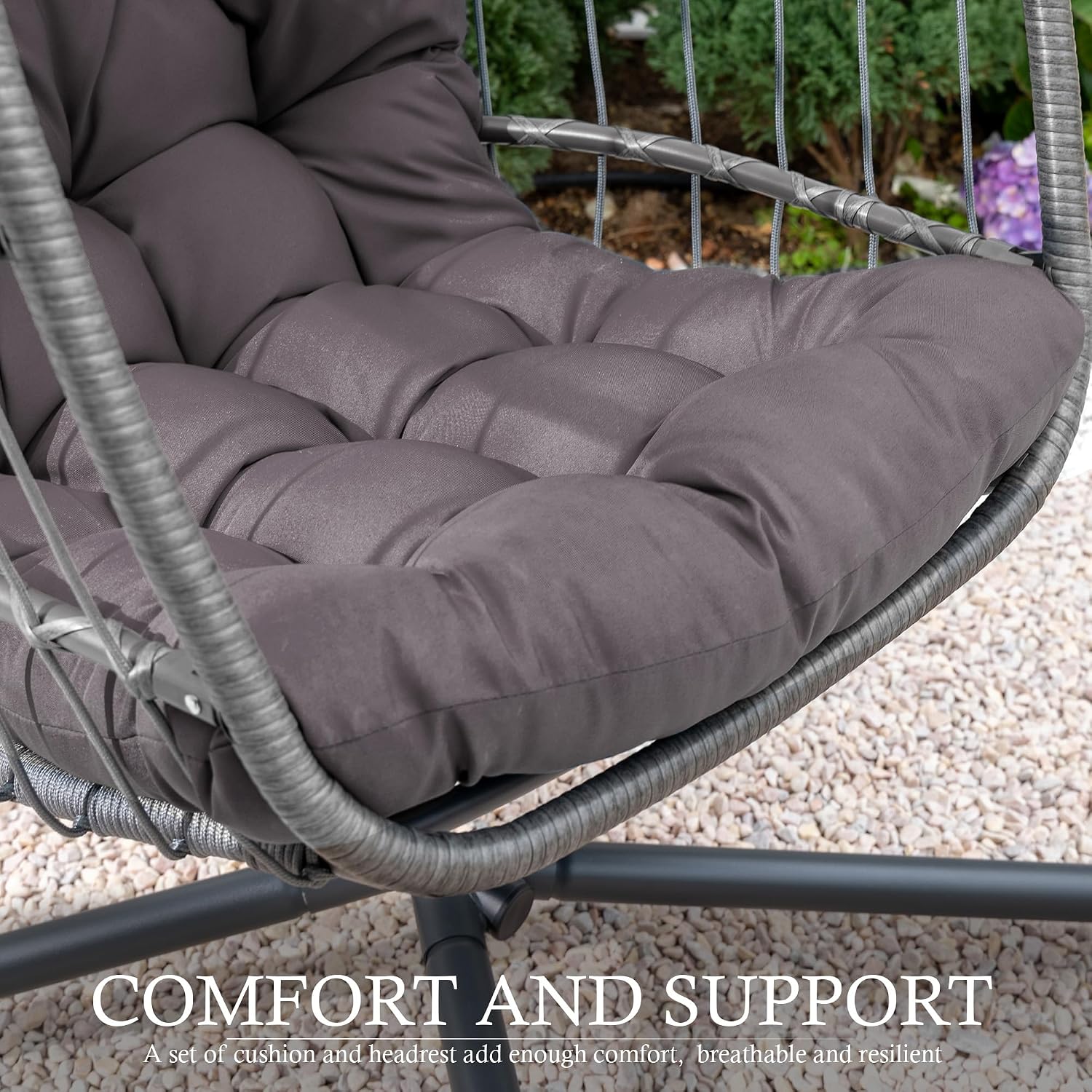 Sedia a dondolo sospesa per in - Hanging Egg Chair recensione e prezzo
