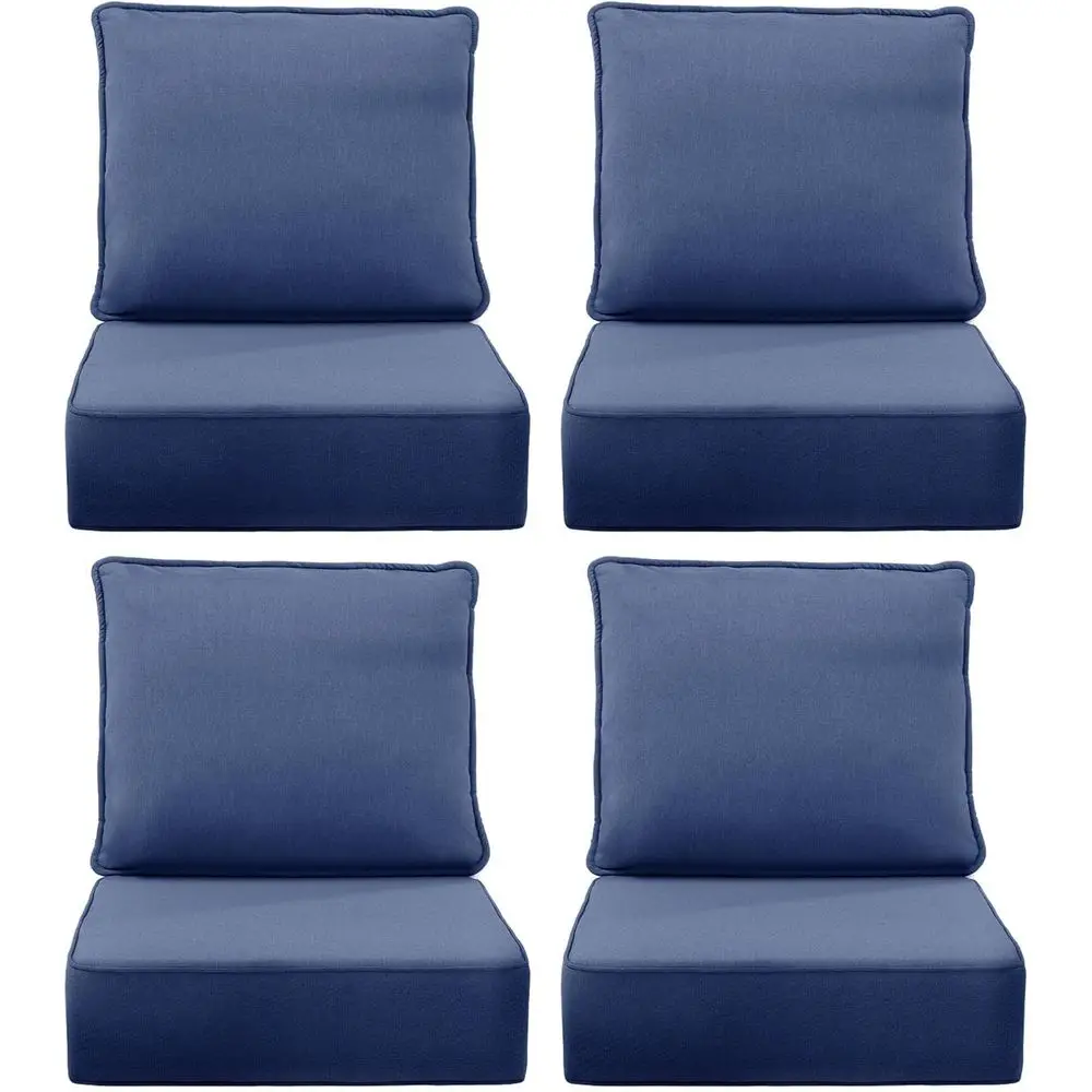 Set di 4 Cuscini Spessi per Se - Outdoor Furniture Cushions 24 X 24 recensione e prezzo