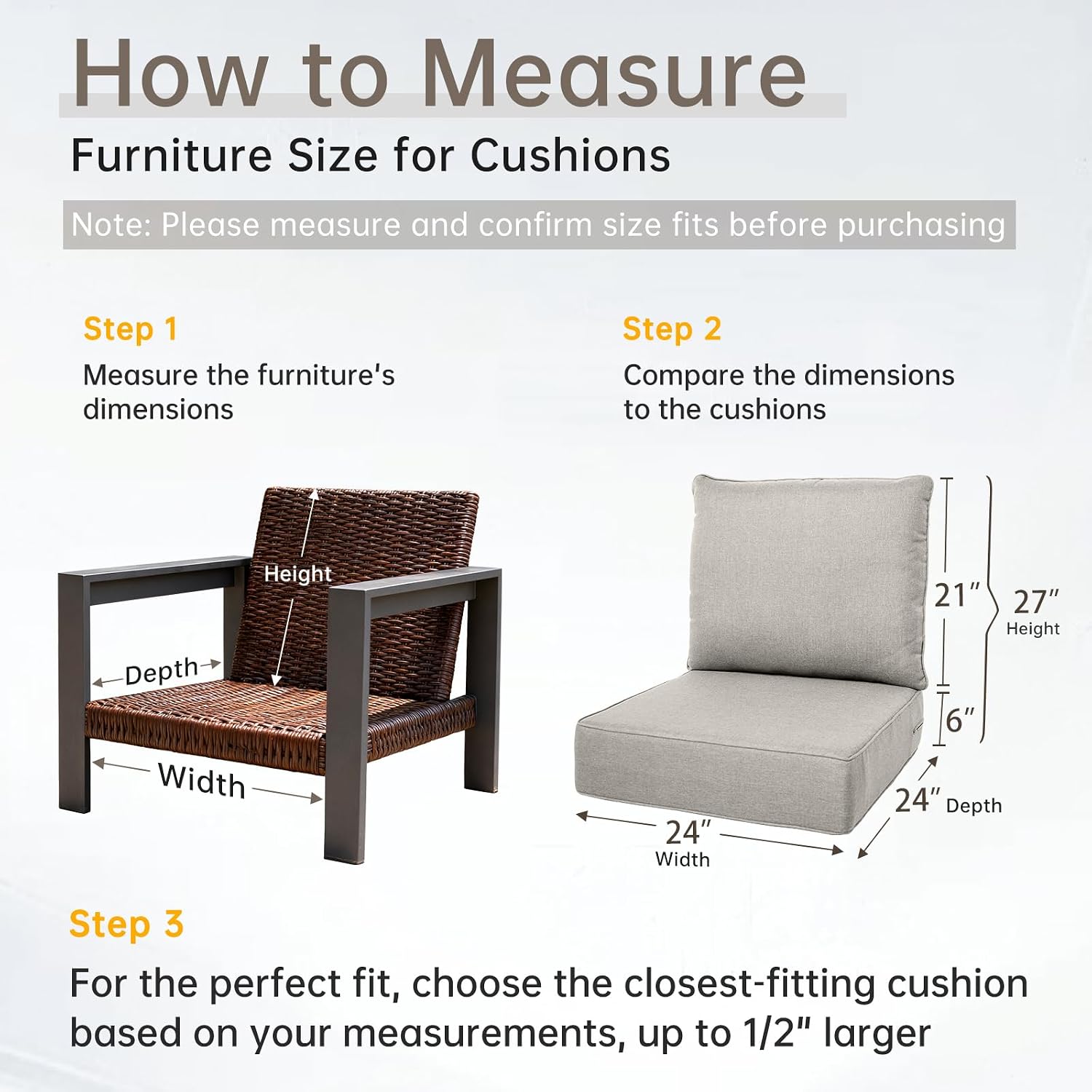 Set di Cuscini da Esterno Spes - Outdoor Furniture Cushions 24 X 24 recensione e prezzo