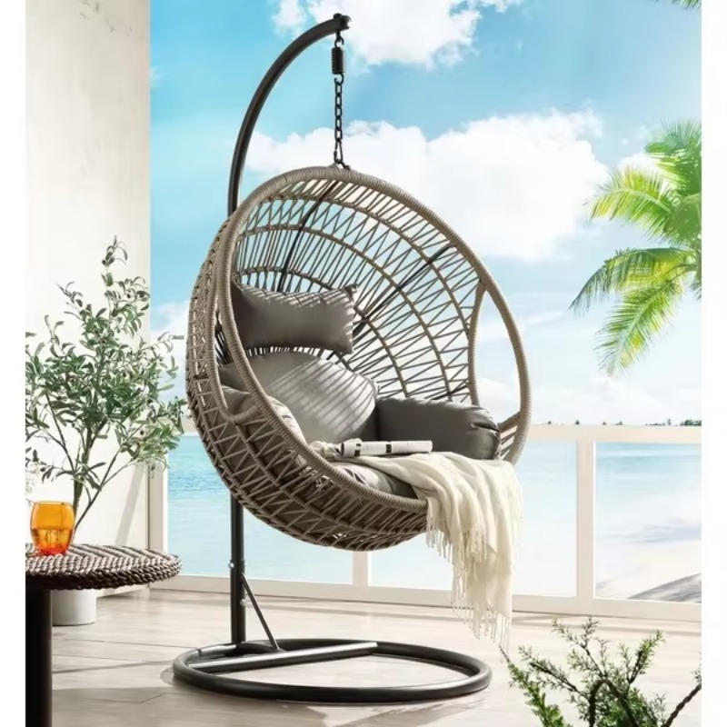 Sedia a dondolo moderna a form - Hanging Egg Chair recensione e prezzo