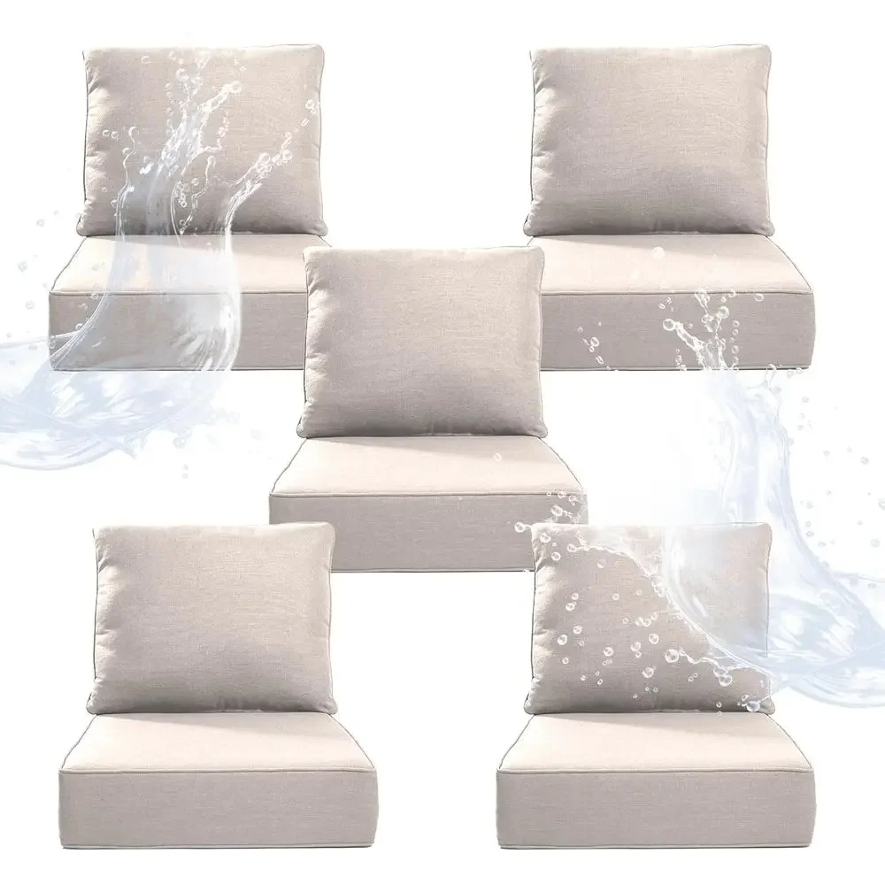 6 cuscini spessi per sedie da  - Outdoor Furniture Cushions 24 X 24 recensione e prezzo